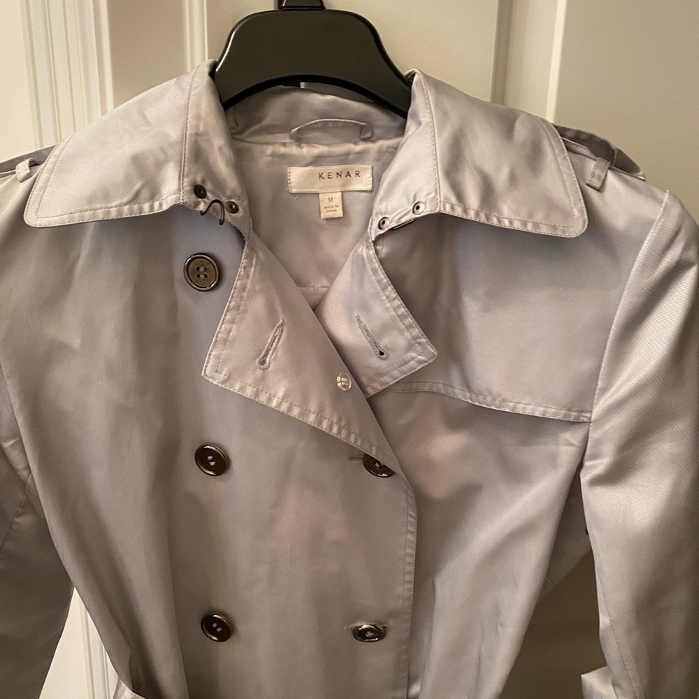 Silver Belted Jacket - image 2